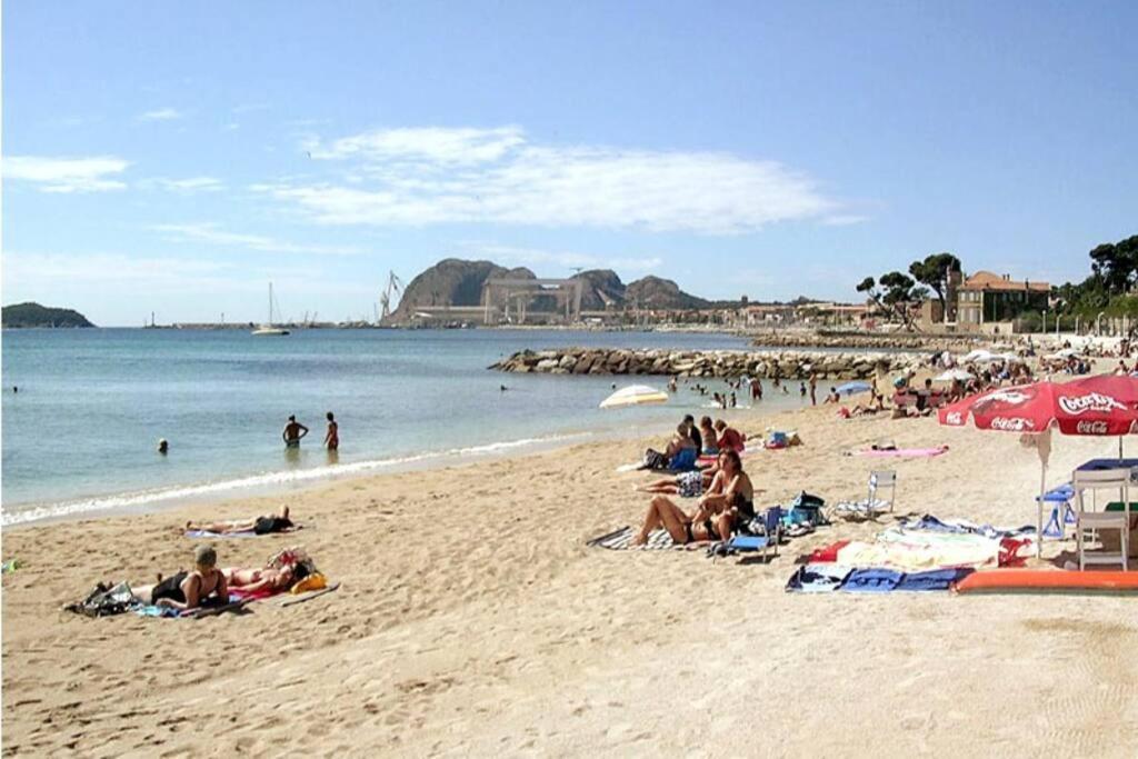Blue Summer Vibes Mini Studio For Two, Ac, Parking, Beach At 50M, Spa Access -2 لا سيوتا المظهر الخارجي الصورة