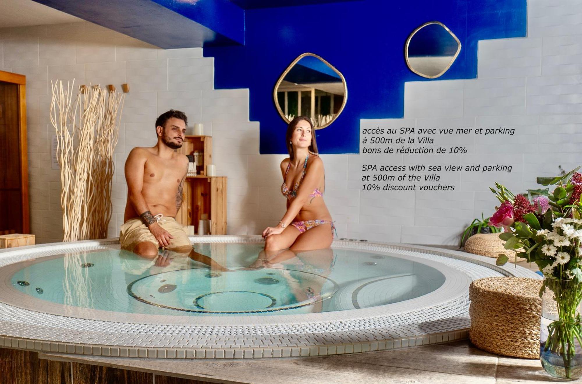 Blue Summer Vibes Mini Studio For Two, Ac, Parking, Beach At 50M, Spa Access -2 لا سيوتا المظهر الخارجي الصورة